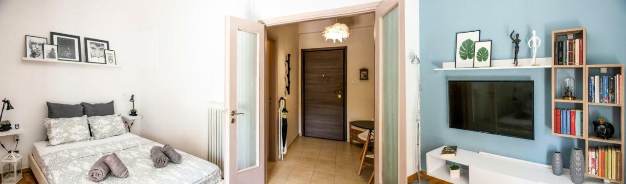 Apartamento Athenshub - Across Metro Station Exterior foto
